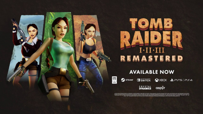 Tomb Raider I-III Remastered - Bande-annonce de lancement