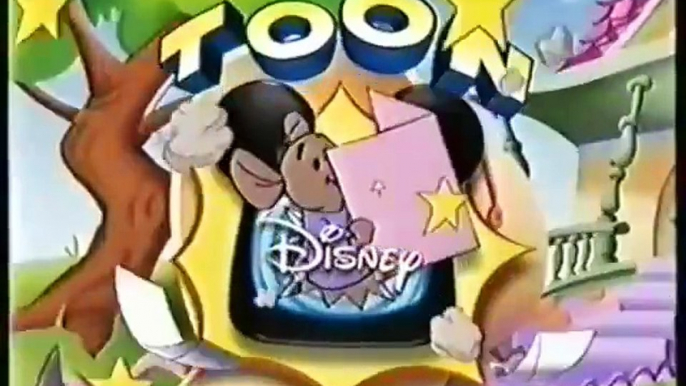 Toon Disney show promos (1998 era)