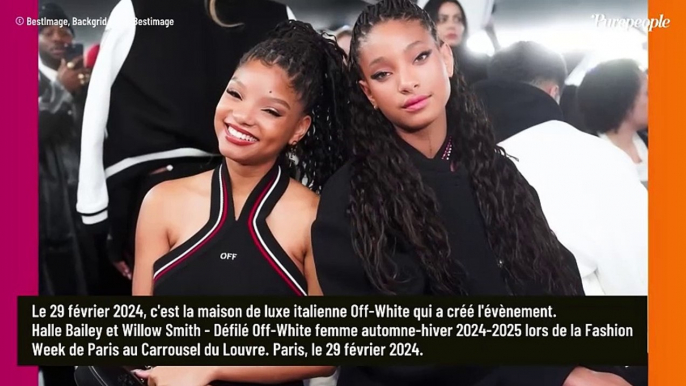 PHOTOS Serena Williams en robe osée découpée, Willow Smith très proche de la petite sirène au défilé Off-White