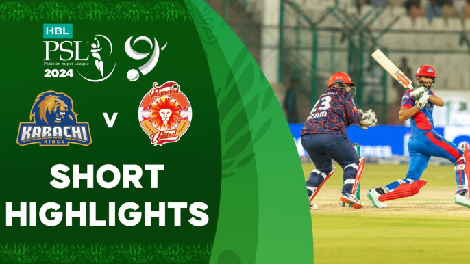 Short Highlights | Karachi Kings vs Islamabad United | Match 15 | HBL PSL 9 | M1Z2U