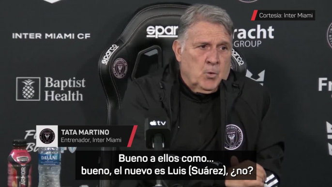 Tata Martino, sobre Messi, Alba, Busquets y Suárez: "Los veo muy comprometidos"