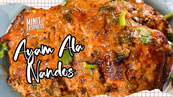 Ayam Ala Nandos, Mudah Je Nak Buat