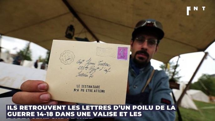 Ils retrouvent les lettres d’un Poilu de la guerre 14-18 dans une valise et les partagent sur le web