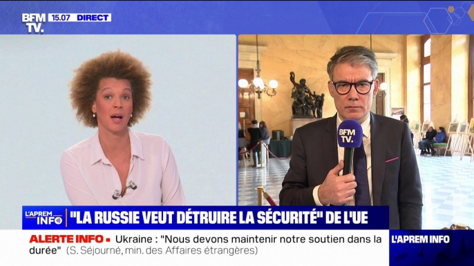 Envoi de troupes en Ukraine: "Emmanuel Macron joue avec le feu" déclare Olivier Faure, premier secrétaire du PS