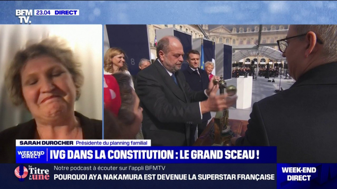 Sarah Durocher (présidente du planning familial): "Le planning familial est attaqué, et par ça, le droit à l'avortement, le droit à l'éducation à la sexualité et également les droits des personnes LGBTQIA+"