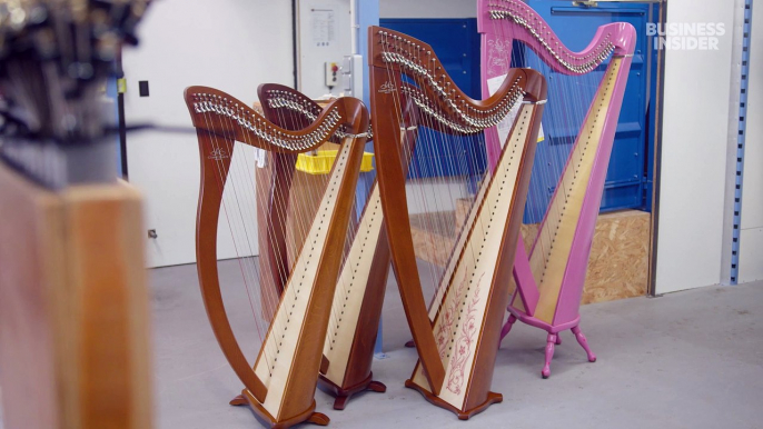 Why pedal harps are so expensive
