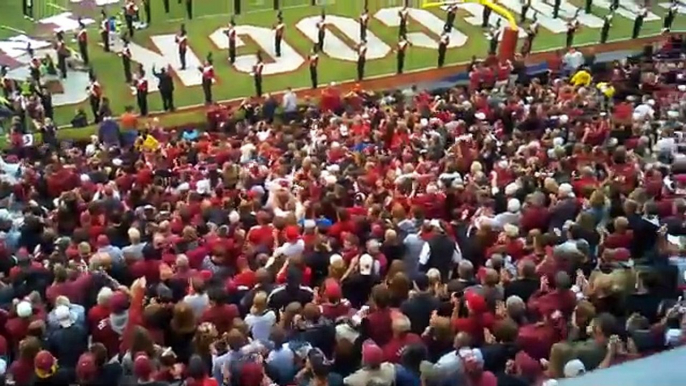 USC Gamecocks 2001, best entrance in NCAA