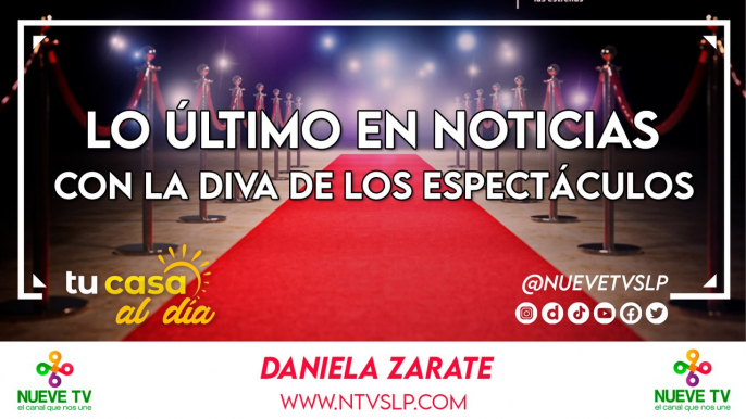 Lo último en noticias con la diva de los espectáculos