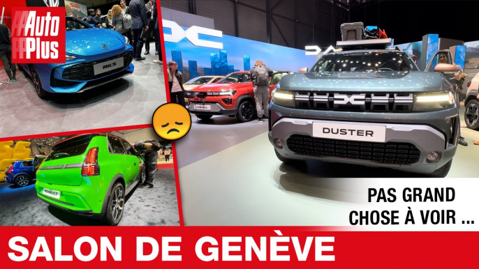 SALON DE GENÈVE 2024 : pas grand chose à voir ... mais quelques nouveautés !