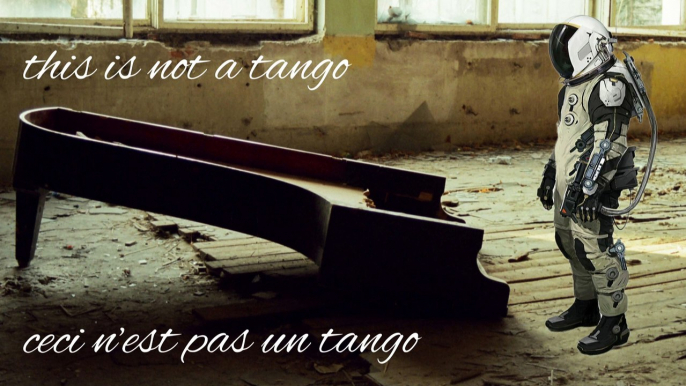 CECI N'EST PAS UN TANGO (piano solo avec partitions en direct) ♫Ꙭ♫ THIS IS NOT A TANGO (piano solo with live sheet music)