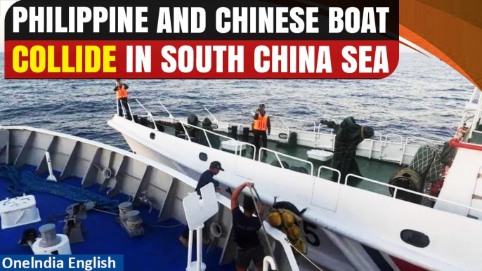 Philippines says ship damaged in South China Sea incident with Chinese boat | Oneindia News