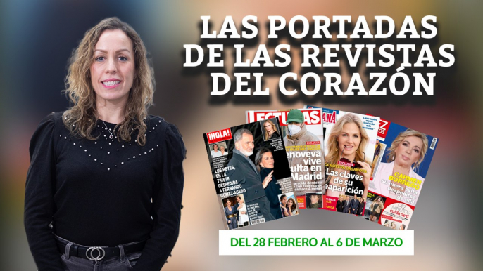 Genoveva Casanova, los reyes Felipe y Letizia, Carmen Borrego y la nueva novia de Julio Iglesias Jr., en las portadas de las revistas