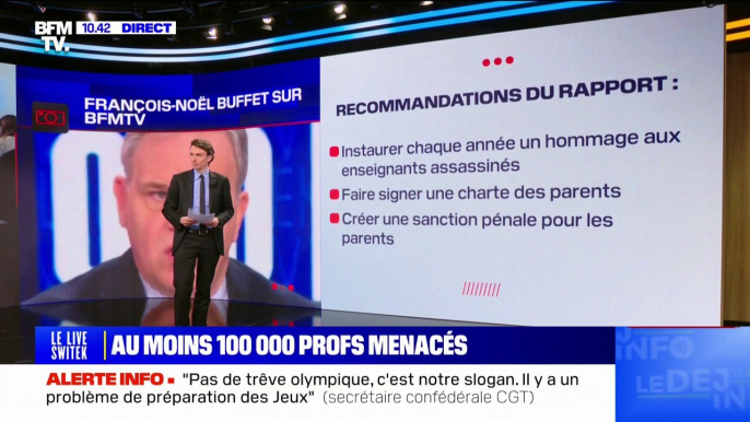 LES ÉCLAIREURS - Professeurs menacés: ce que dit le rapport de la commission Paty au Sénat