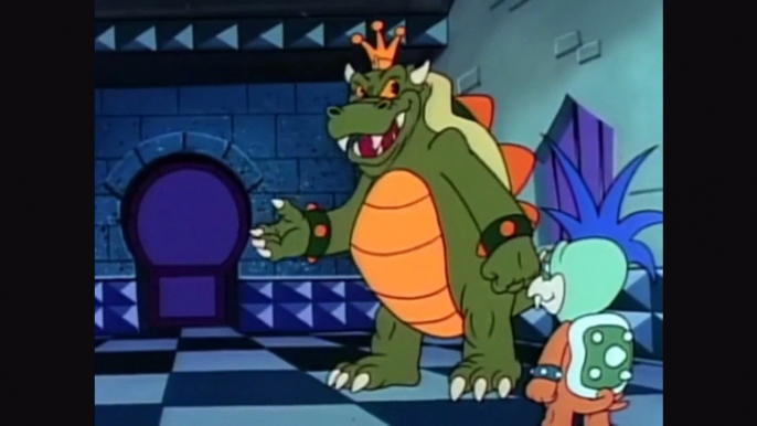 Adventures of SUper Mario Bros 3 Cartoon Funny Moments - Larry Koopa (Cheatsy Koopa) Backstabs and Betrays his Own Dad "Bowser Koopa"