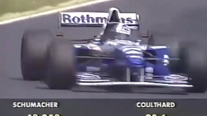 F1 – David Coulthard (Williams Renault V10) laps in qualifying – San Marino 1995