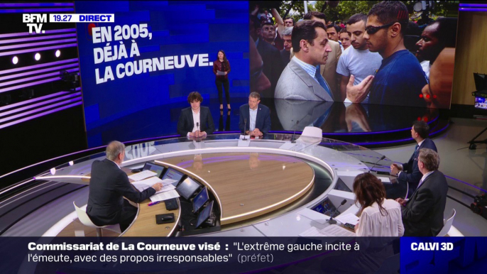 LES ÉCLAIREURS - La Courneuve: le coup de "Kärcher" de Nicolas Sarkozy en 2005