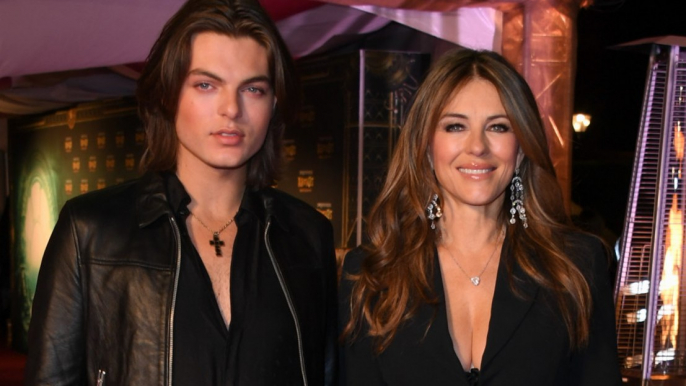 Elizabeth Hurley found it 'liberating' filming sex scenes with son Damian directing