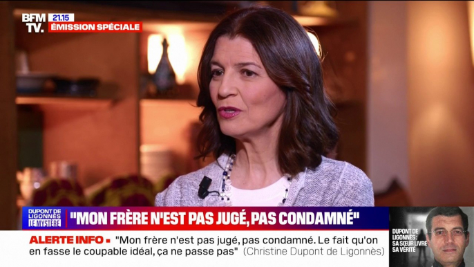 Christine Dupont de Ligonnès: "Personne de ma famille, ni de la famille d'Agnès, n'a pu approcher les corps"