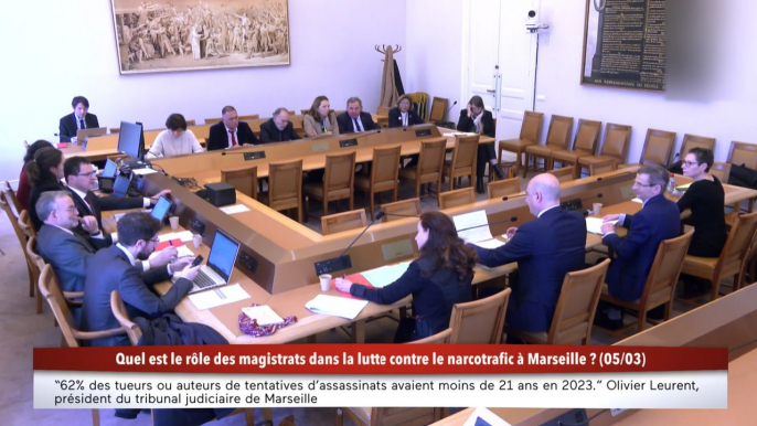 100% Sénat - Narcotrafic : des magistrats du tribunal judiciaire de Marseille auditionnés