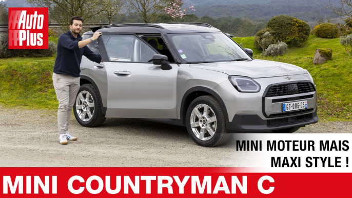 MINI COUNTRYMAN C : un "petit" moteur THERMIQUE mais un MAXI style ! - Essai