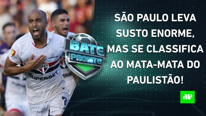 São Paulo SOFRE, mas AVANÇA ao MATA-MATA do Paulistão; Flamengo ANULA o Fluminense! | BATE-PRONTO