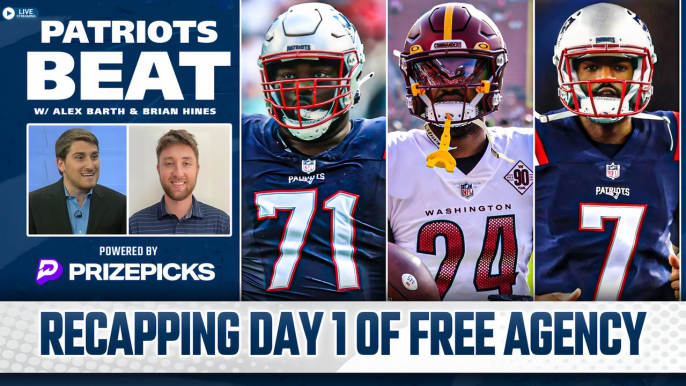 LIVE Patriots Beat: Mike Onwenu & Jacoby Brissett Signed by Patriots
