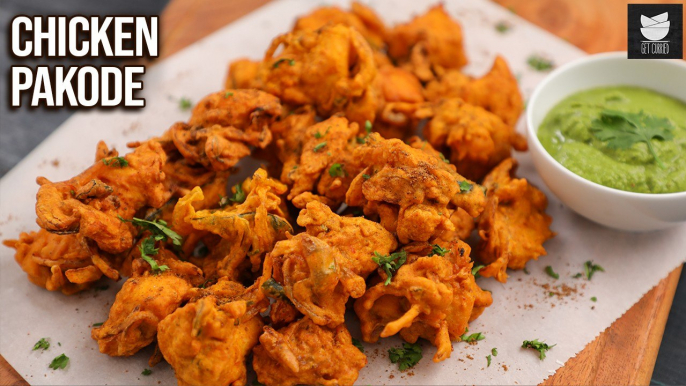 Chicken Pakoda Recipe | How to Make Chicken Pakoda Recipe | Best Indian Snack Recipe | Get Curried