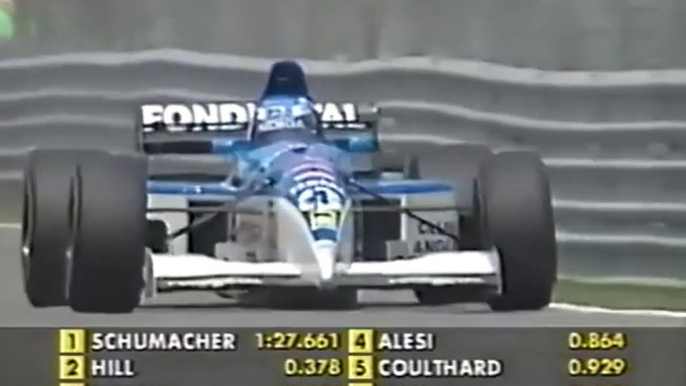 F1 – Mika Salo (Tyrrell Yamaha V10) lap in qualifying – Canada 1995