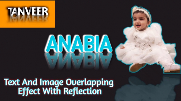 How to create text overlapping effect and reflection of text and images in pixellab/ pixellab me text overlapping effect aur images reflection effects kasay banayain.