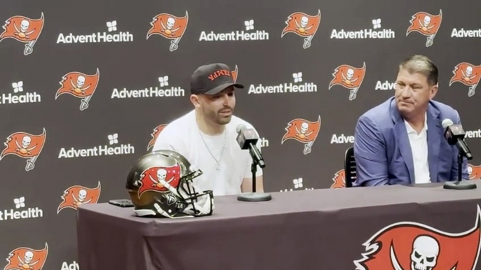 Baker Mayfield Talks About Re-Signing With Buccaneers