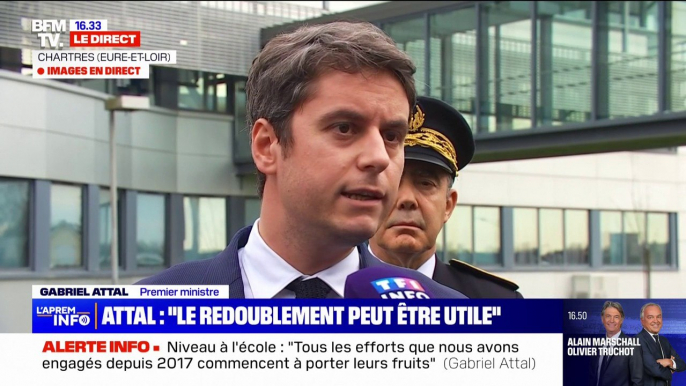 Gabriel Attal: "Il faut relancer l'ascenseur scolaire au collège"