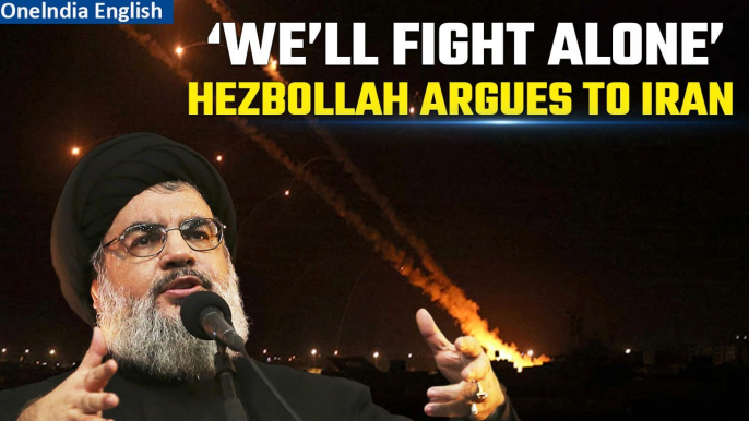 Israel-Hamas war: Hezbollah Vows to Fight Israel Alone, Asks Iran to Stay Out | Oneindia News