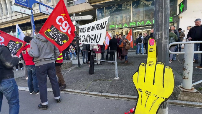 Éducation : 1000 manifestants à Saint-Étienne