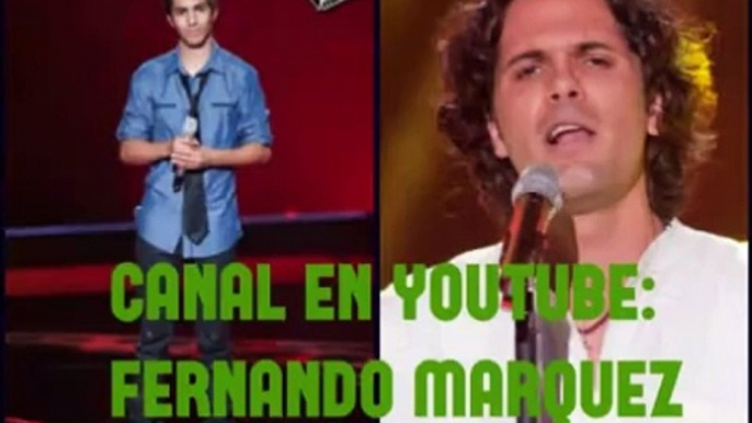 La Voz México 2   Alvaro Corcuera Vs Rubén René  Te Mando Flores  Tercera Semana de Batallas Audio