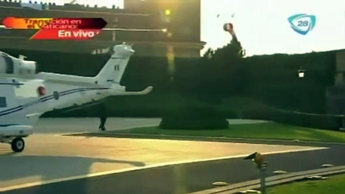 Mexicanos esperan llegada de Benedicto XVI a Castel Gandolfo