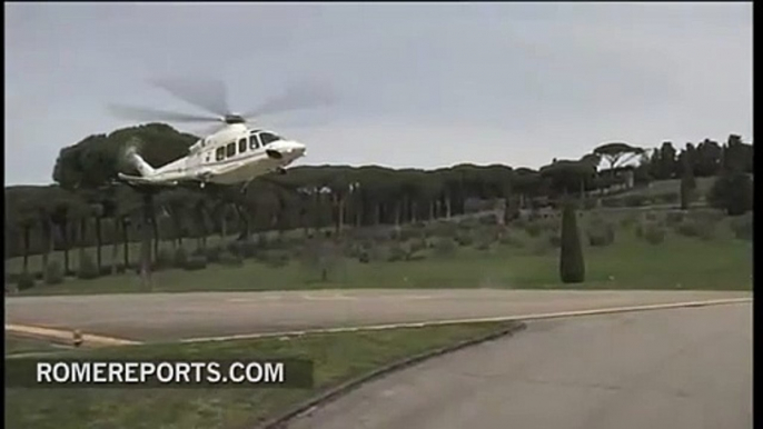 El Papa Francisco visita a Benedicto XVI en Castel Gandolfo