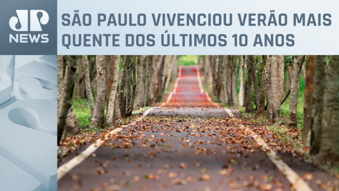 Chegada do outono trará chuvas e temperaturas mais amenas em SP