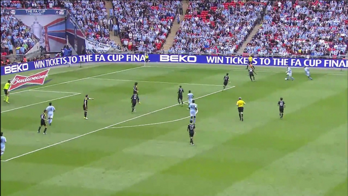 Manchester City vs Chelsea 20  Sergio Aguero Goal FA Cup Semi Final  All Goals and Highlights 2013