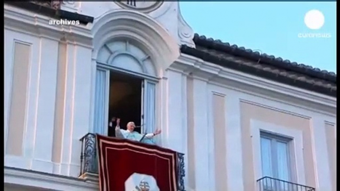 Papa Benedicto XVI regresa al Vaticano