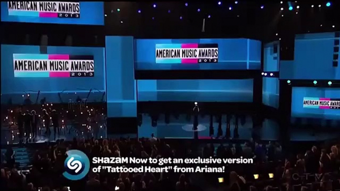 Ariana Grande  Tattooed Heart American Music Awards 2013