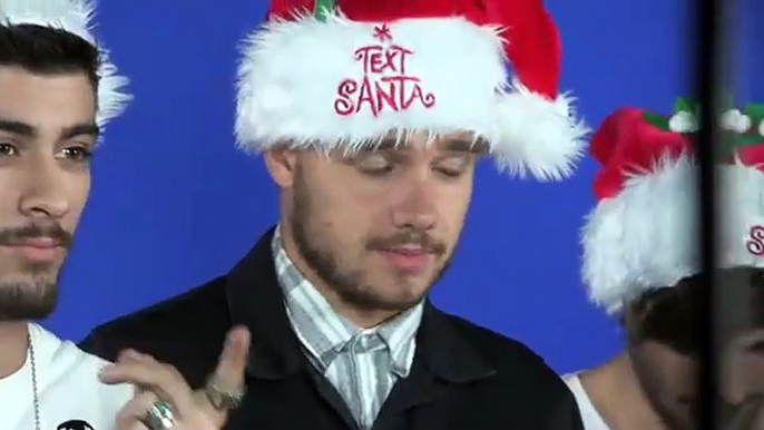 One Direction Text Santa Advent Calendar 2013 BTS