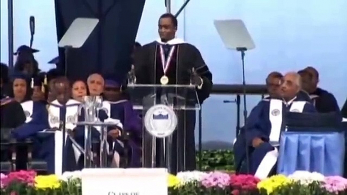 Puff Daddy gets a degree Dr Sean Combs picks up doctorate from Howard