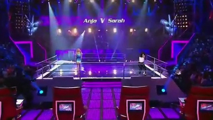 The Voice Australia 2014 Anja Nissen and Sarah Hamad Sing When Love Takes Over