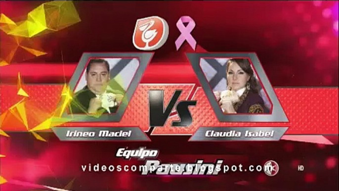 La Voz Mexico 2014  Irineo Maciel vs Claudia Isabel El Destino  Batallas 19 octubre 2014