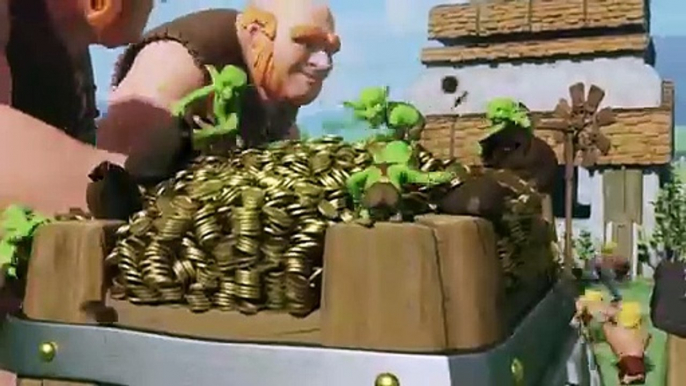 Clash of Clans: Revenge  - Super Bowl TV Commercial [HD]