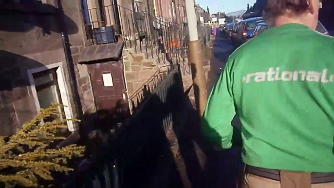 Forfar Man Davy Laing Finds A Chip On A Windscreen