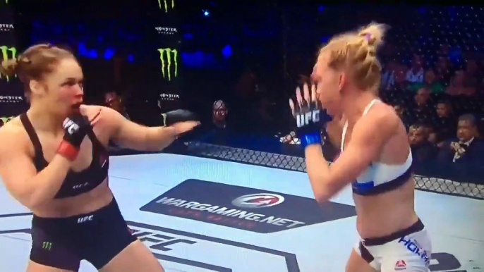 UFC  193 - Holly Holm KO Ronda Rousey