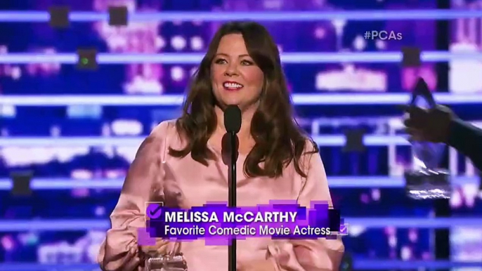 Favorite Comedic Movie Actress is Melissa McCarthy -- People's Choice Awards 2016