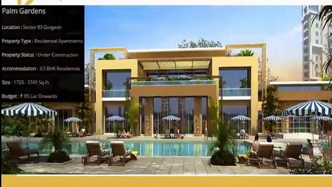 Emaar MGF Palm Gardens Residential Apartments in Gurgaon