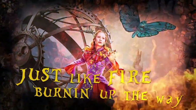 Pink - Just Like Fire (From the Original Motion Picture "Alice Through The Looking Glass") (Official Lyric Video)